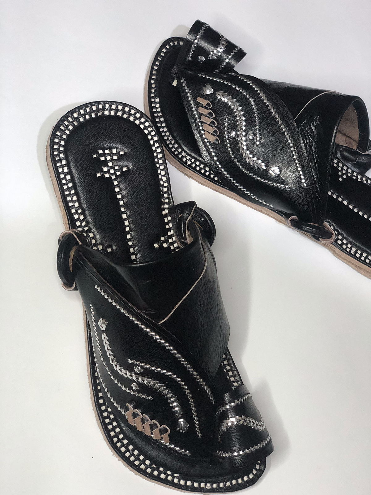 Sharqi Sandals Pure Black