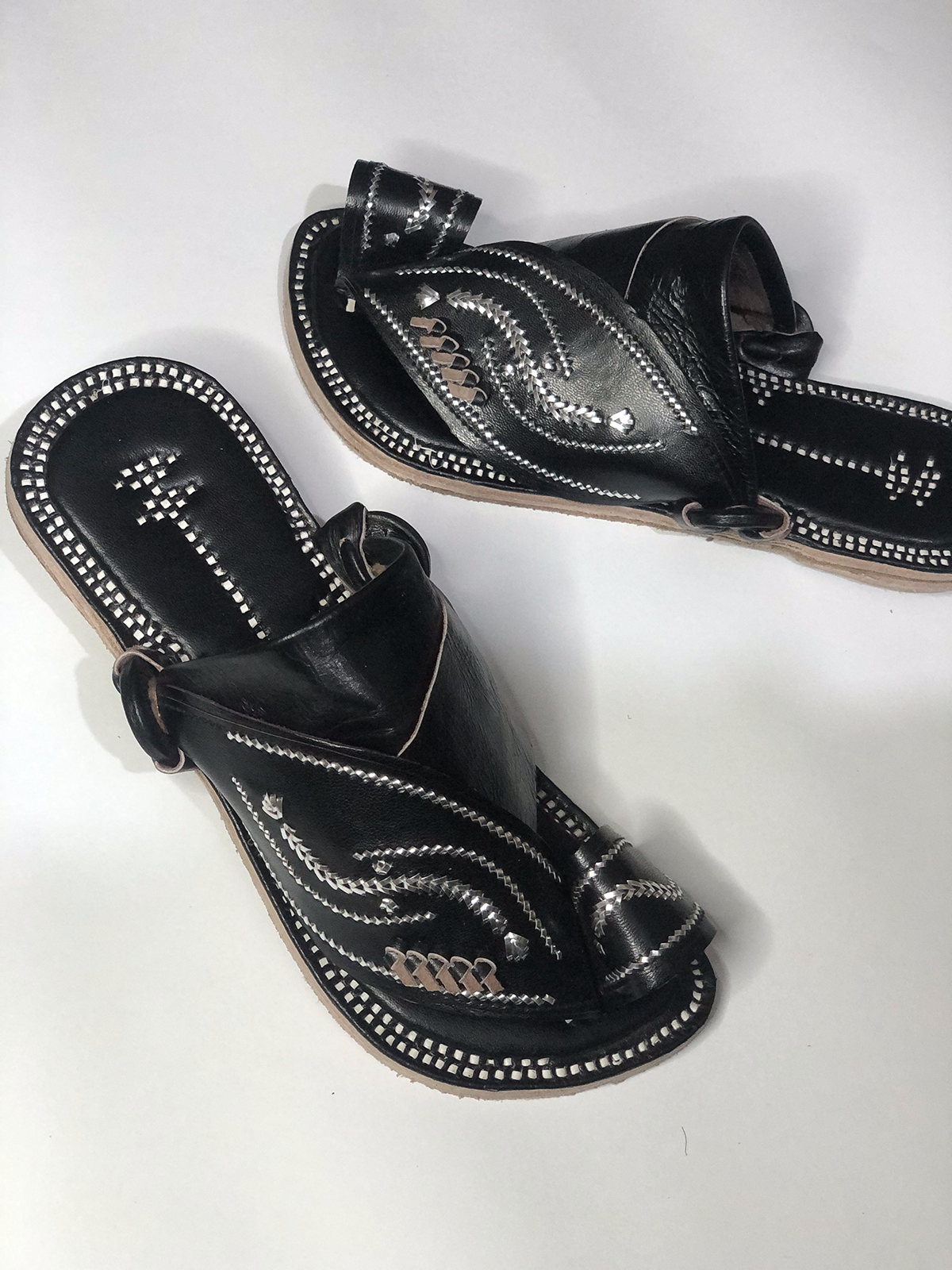 Sharqi Sandals Pure Black