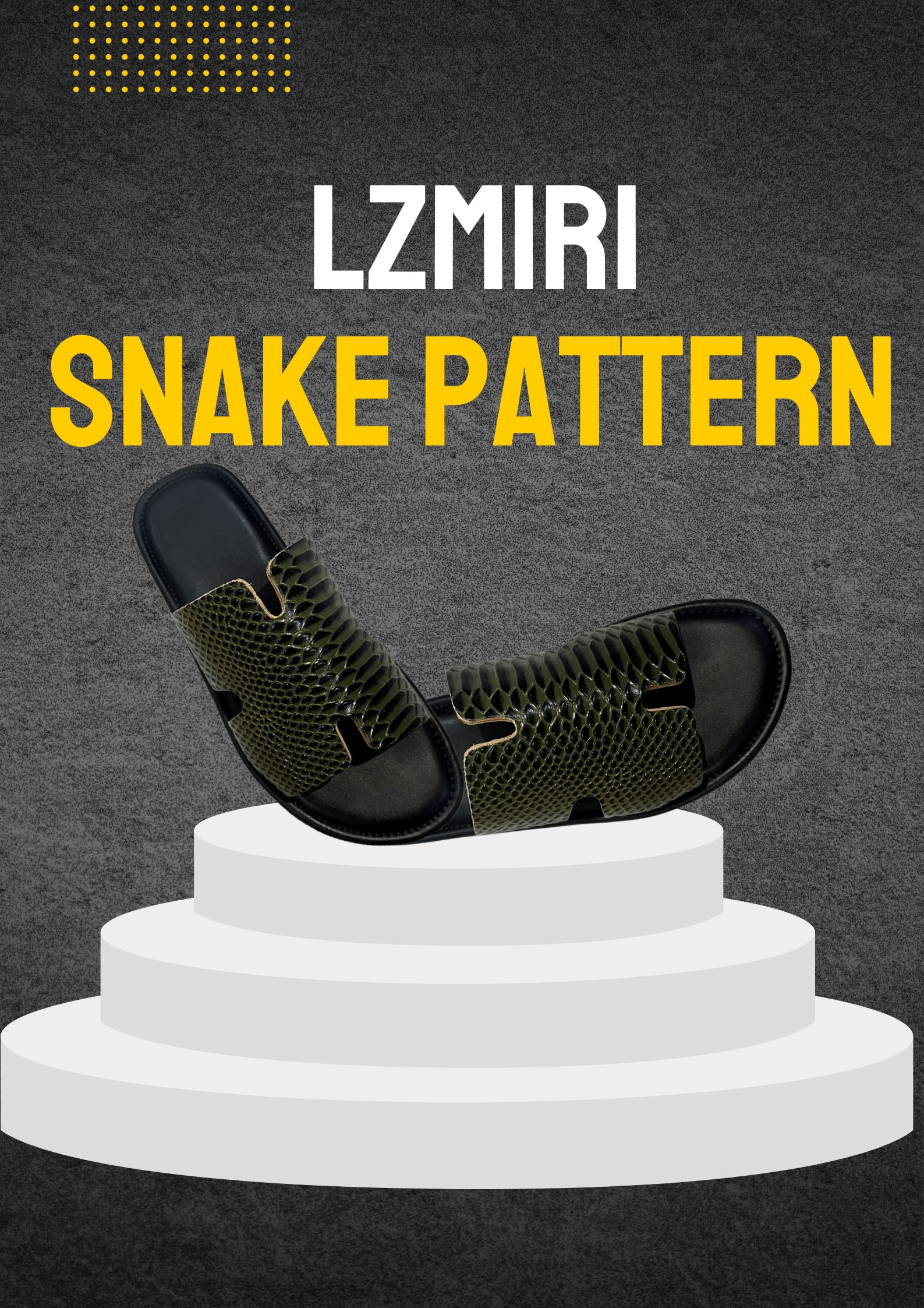 H shape lzmiri in snake pattern